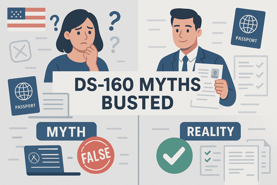 12 Dangerous DS-160 Myths That Could Ruin Your US Visa Application (2025 Guide)